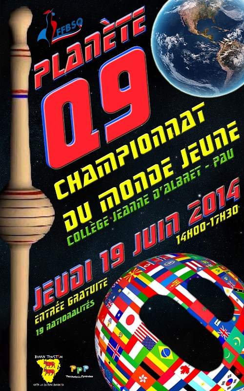 Affiche championnat du monde jeunes 2014